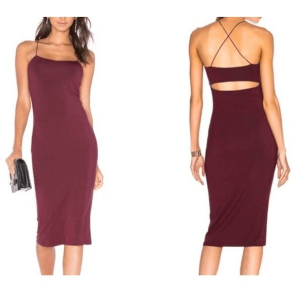 T by Alexander Wang Cut Out Back Dress - Picture 1 of 7